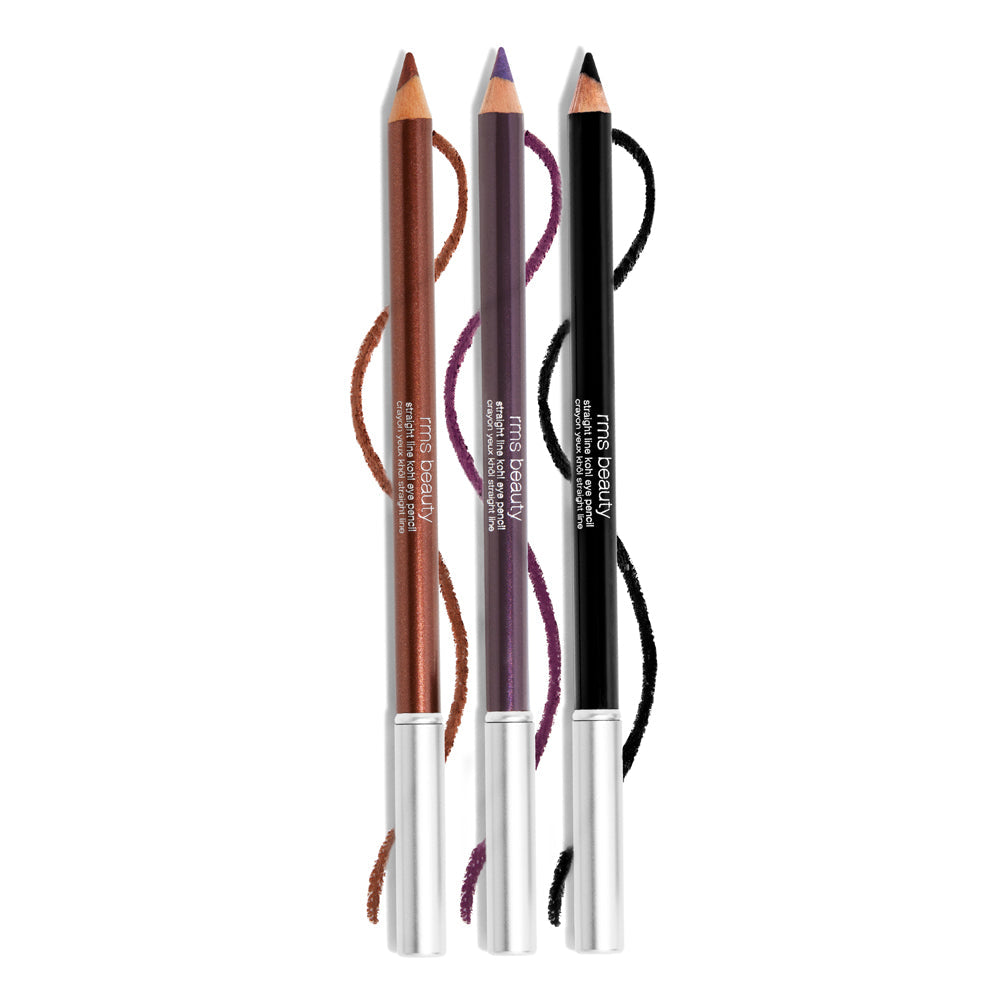 Straight Line Kohl Eye Pencil Blendable Eye Color for Everyday Makeup