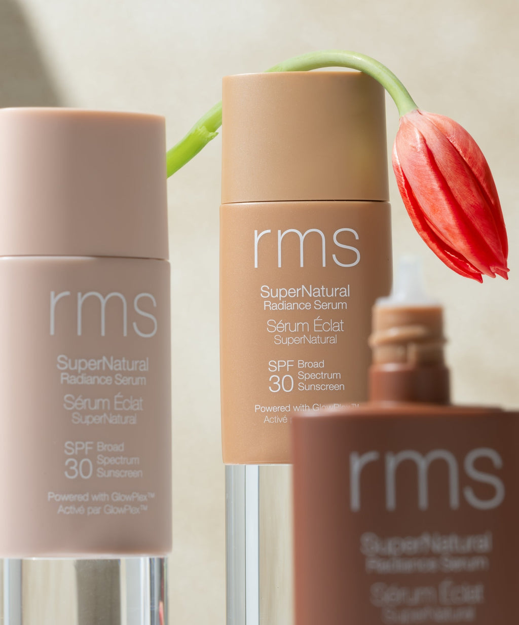 Supernatural Radiance Serum Broad Spectrum SPF 30 Sunscreen Lightweight Daily Mineral Sun Care