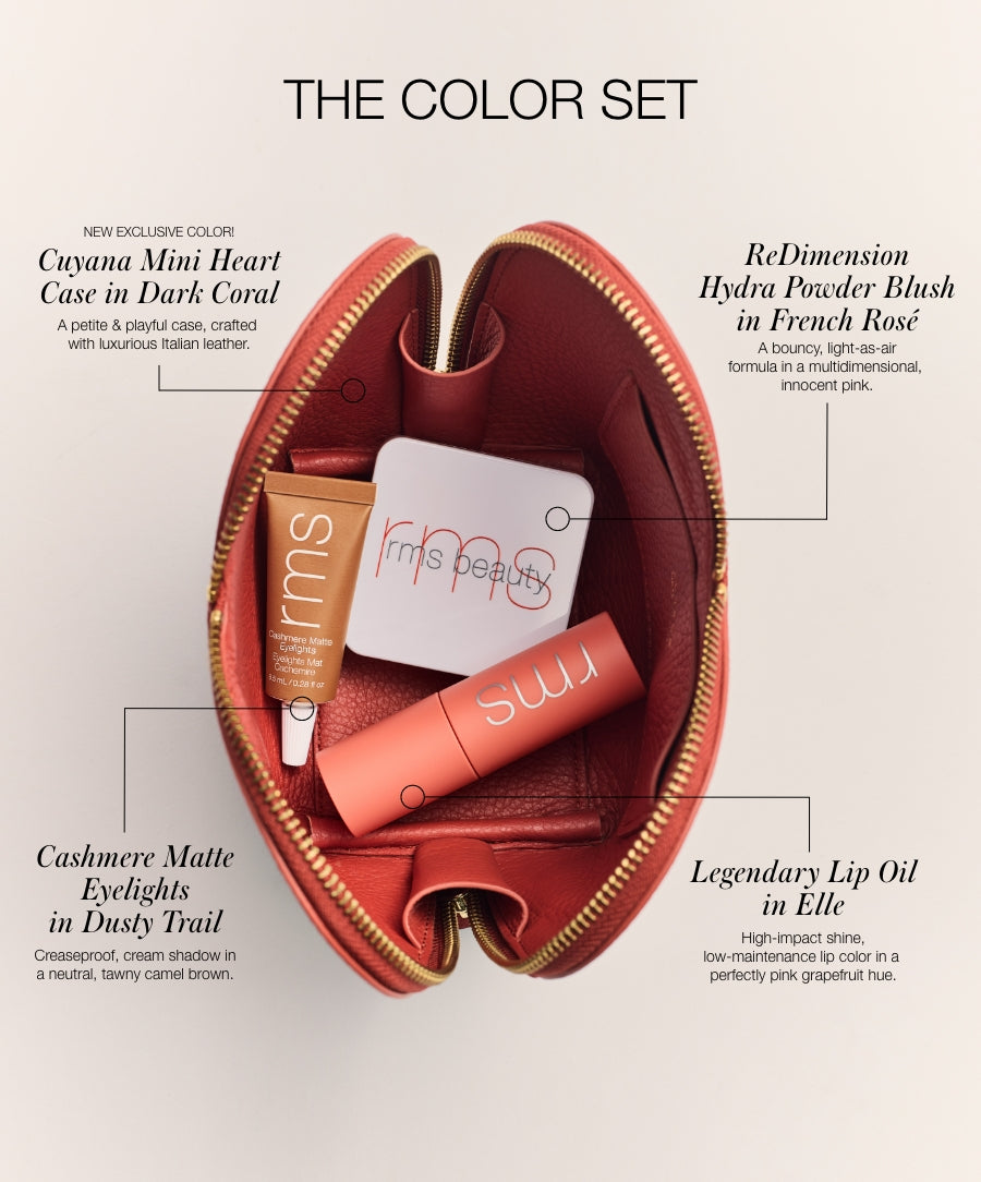 Cuyana x RMS Beauty The Color Set Coordinated Beauty Set for Daily Makeup