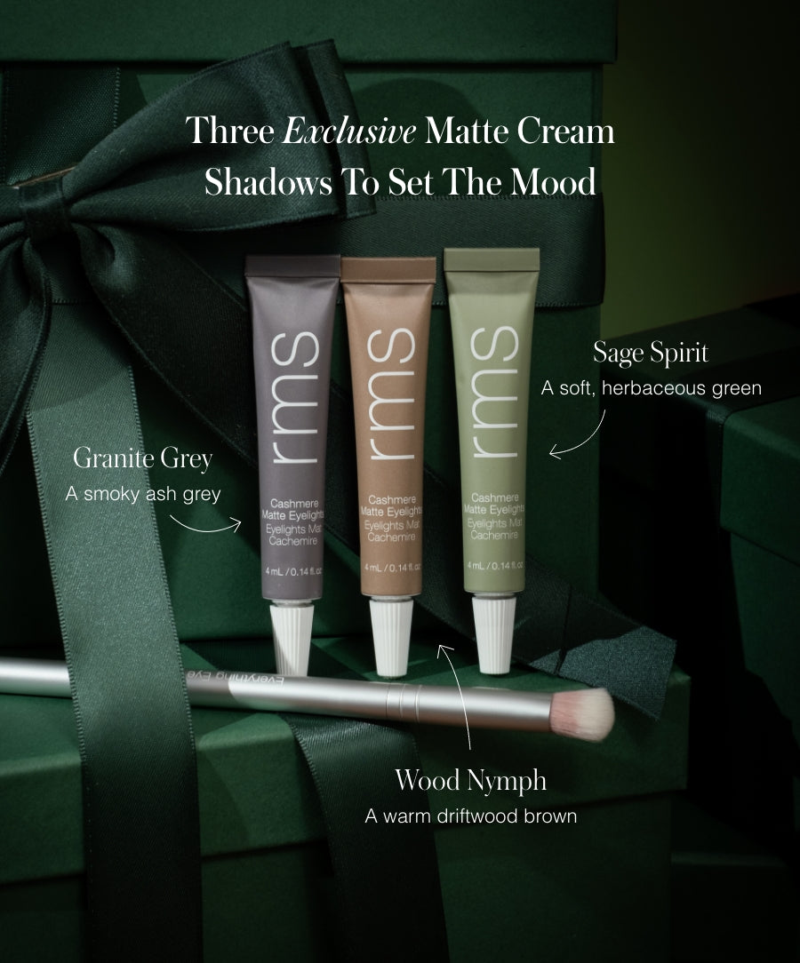 Mini Cashmere Eyelights Trio Plus Eye Polish Brush Makeup Tool for Easy Everyday Application
