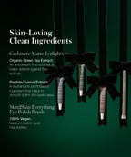 Mini Cashmere Eyelights Trio Plus Eye Polish Brush Makeup Tool for Easy Everyday Application