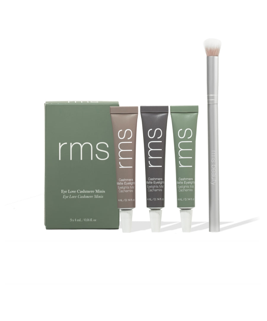 Mini Cashmere Eyelights Trio Plus Eye Polish Brush Makeup Tool for Easy Everyday Application