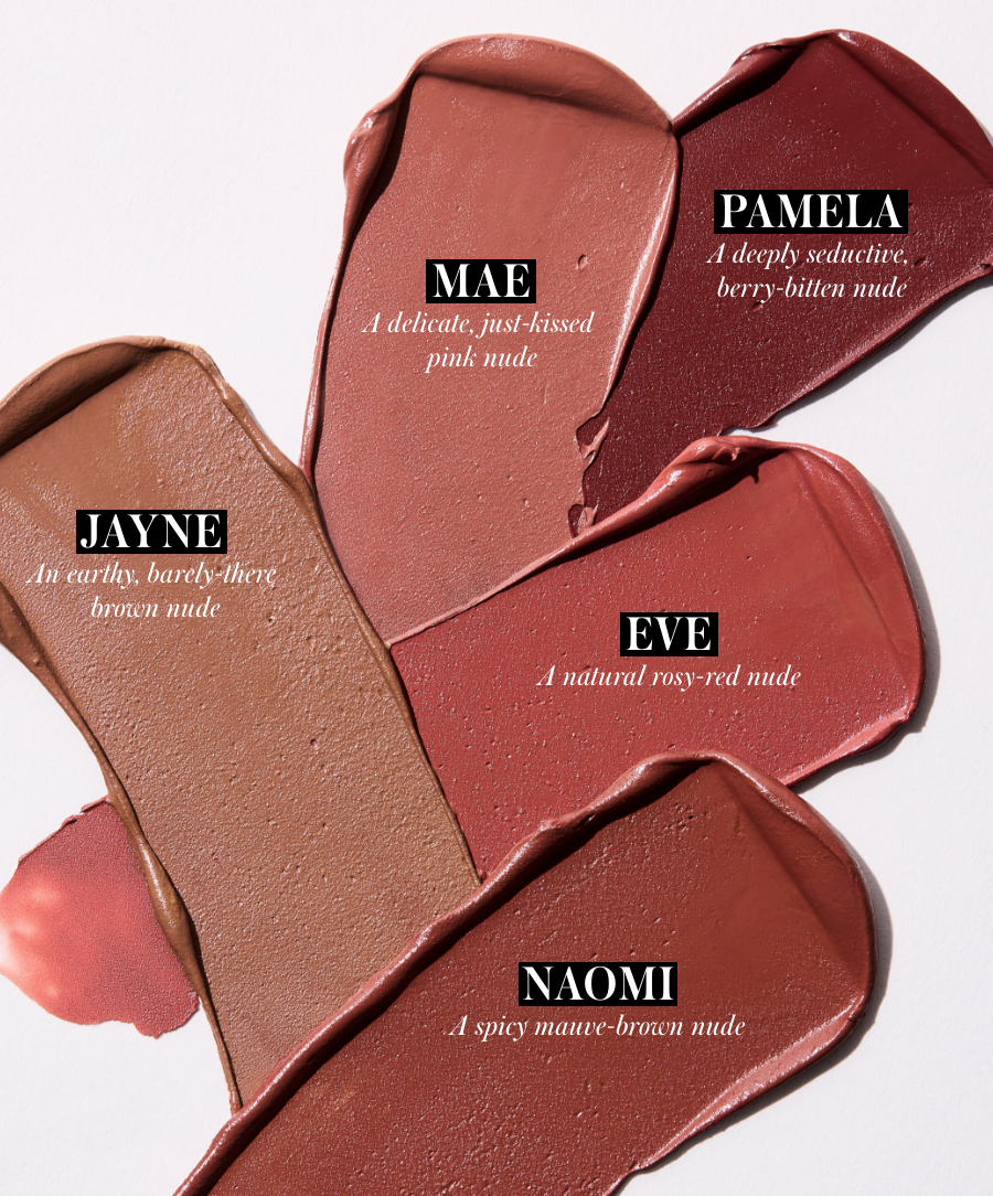 Legendary Serum Lipstick The Nudes Comfortable Lip Color with Everyday Wear