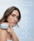 Coconut Clean Cleansing Balm Gentle Face Cleanser with Everyday Makeup Removal