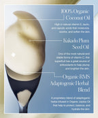 Coconut Clean Cleansing Balm Gentle Face Cleanser with Everyday Makeup Removal