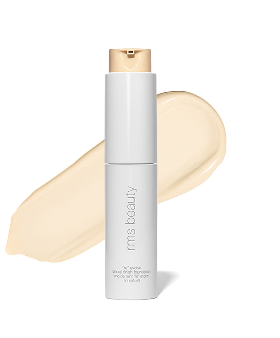 ReEvolve Natural Finish Liquid Foundation Buildable Face Foundation with a Natural Finish