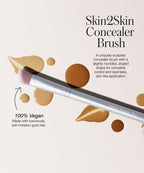 Skin2Skin Concealer Brush Makeup Tool for Easy Daily Application