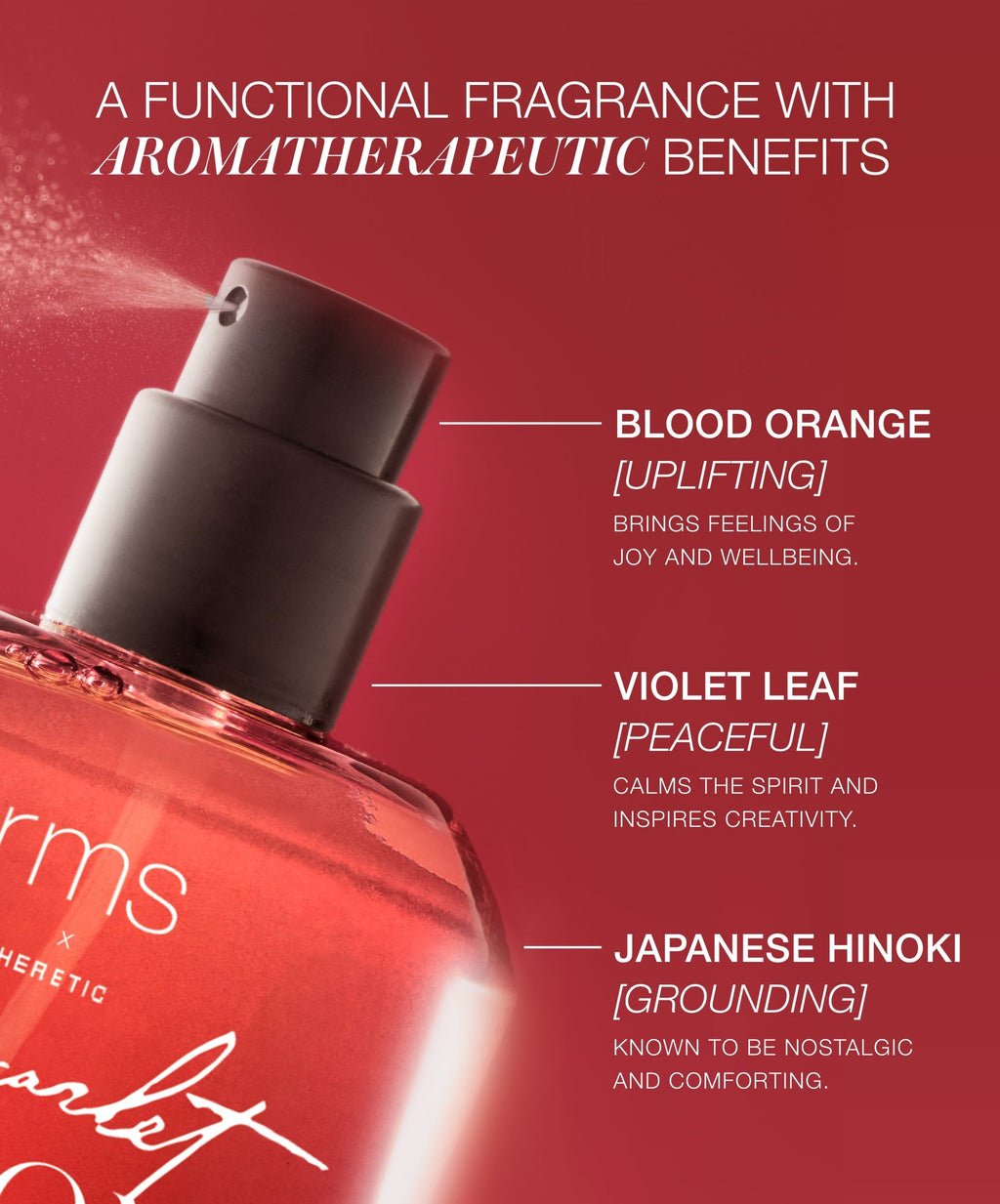 RMS x Heretic Scarlet Moon Fragrance Personal Fragrance for Everyday Wear