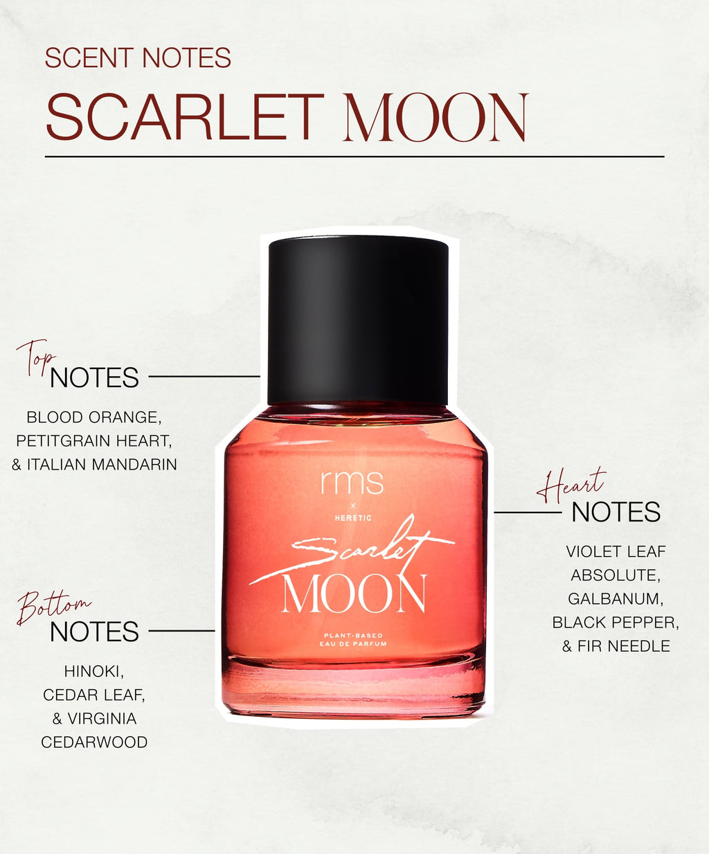 RMS x Heretic Scarlet Moon Fragrance Personal Fragrance for Everyday Wear