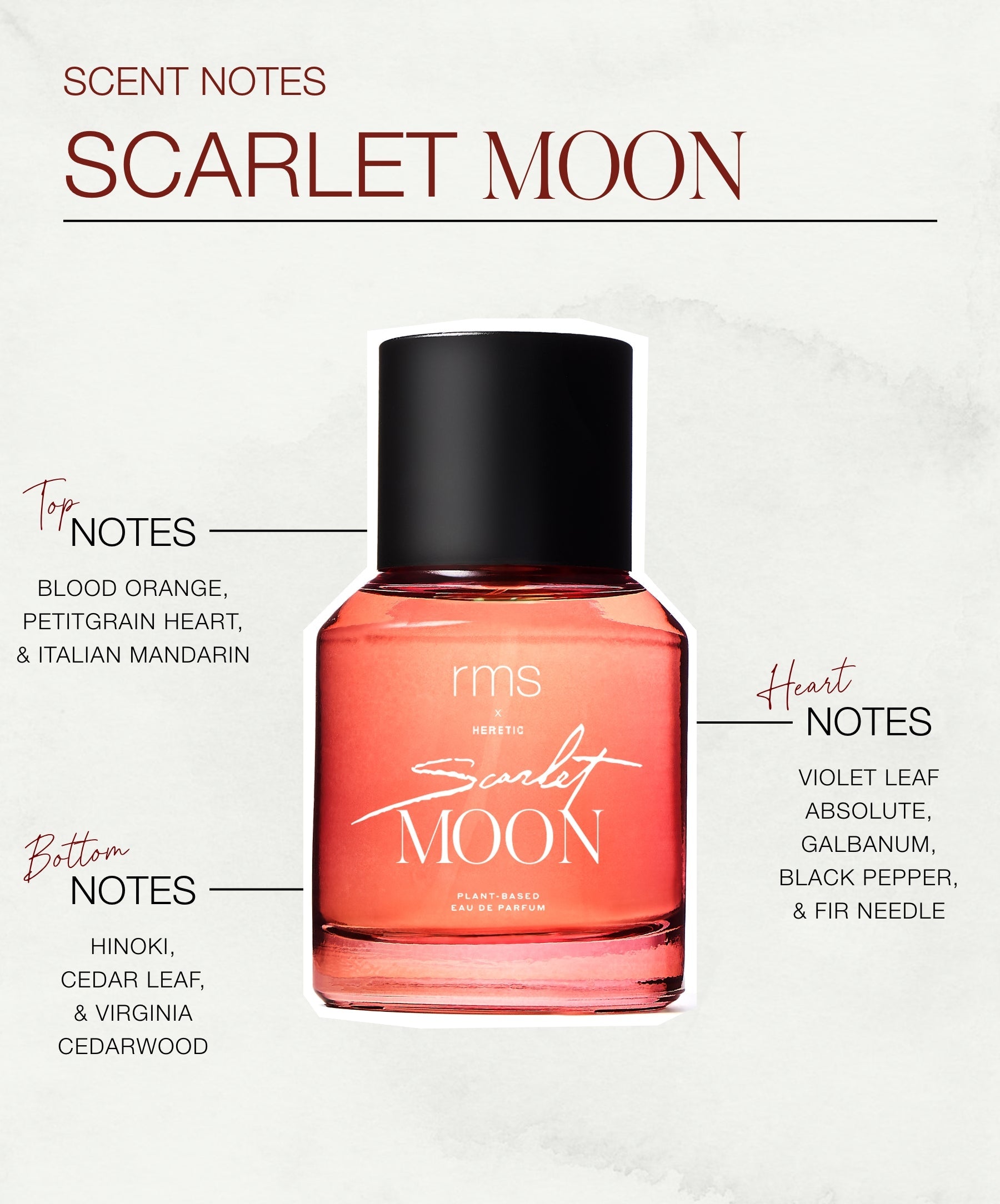 RMS x Heretic Scarlet Moon Fragrance Personal Fragrance for Everyday Wear