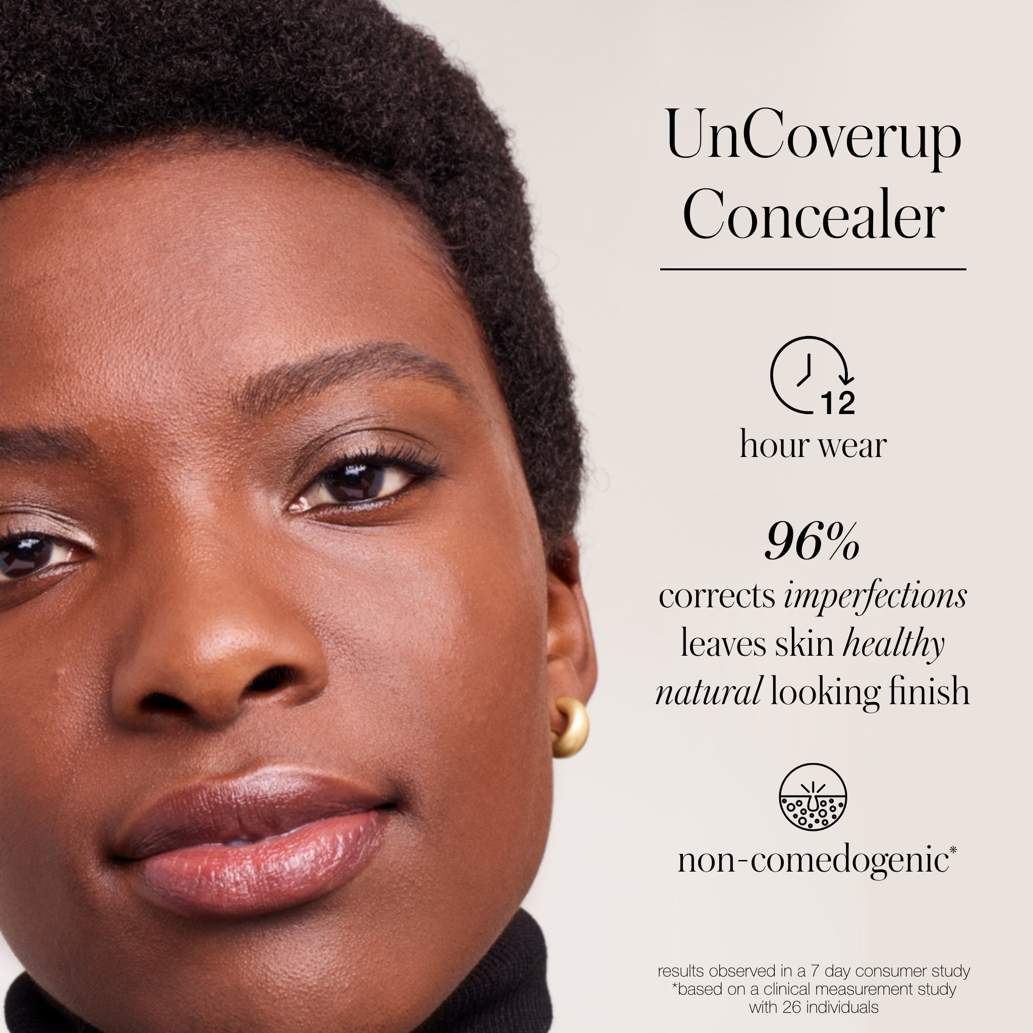 UnCoverup Concealer Buildable Concealer for Natural Looking Coverage