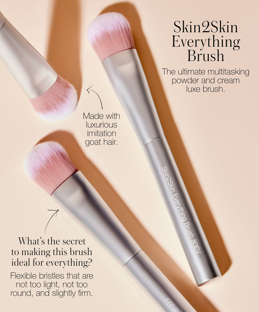 Skin2Skin Everything Brush Makeup Tool for Easy Everyday Application