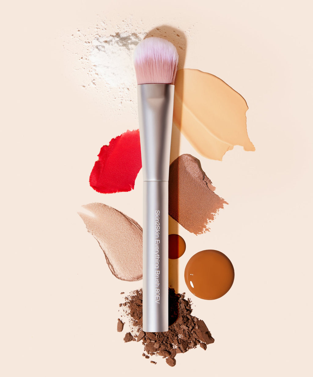 Skin2Skin Everything Brush Makeup Tool for Easy Everyday Application