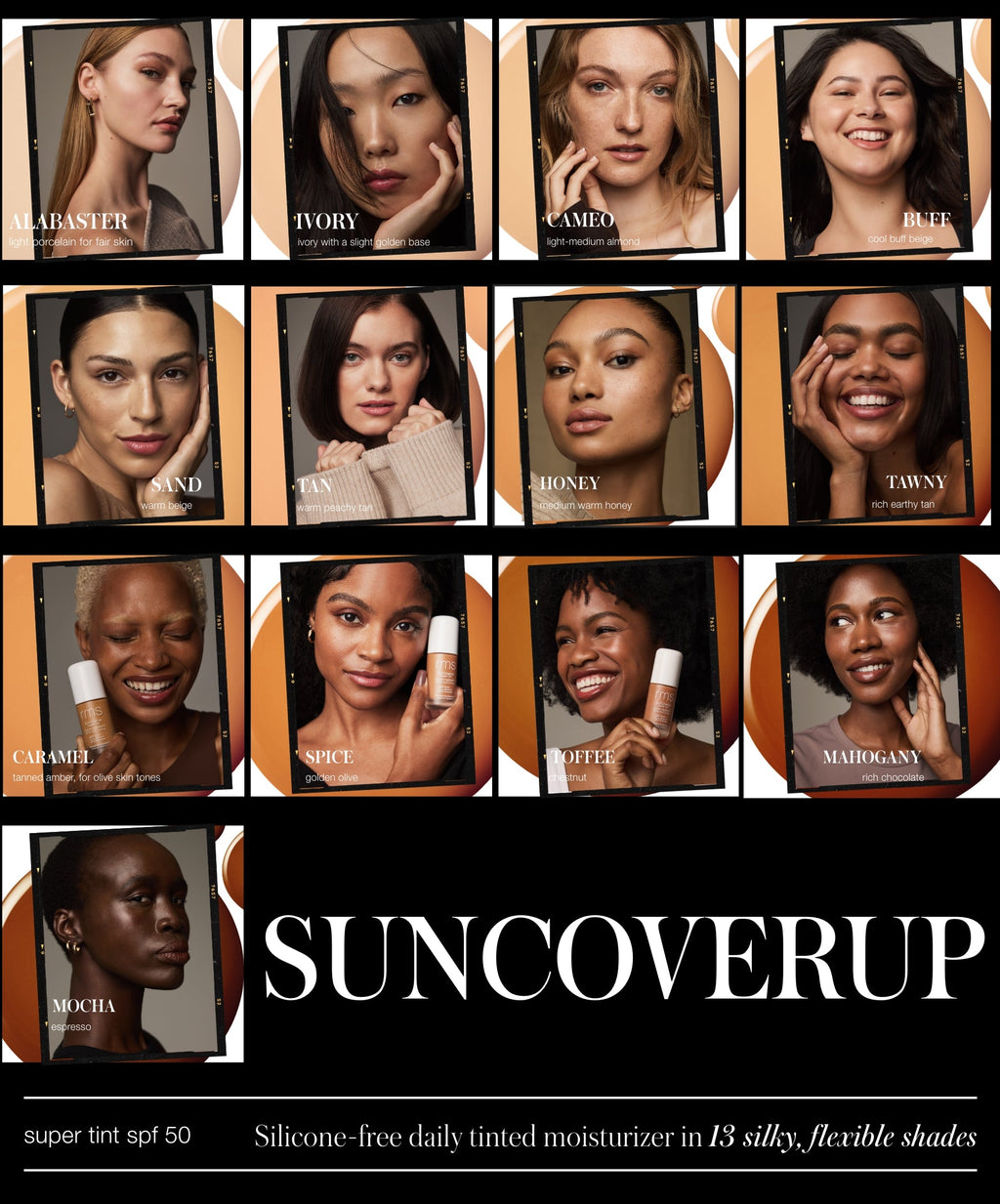 SunCoverup Super Tint Broad Spectrum SPF 50 Sunscreen Lightweight Daily Mineral Sun Care