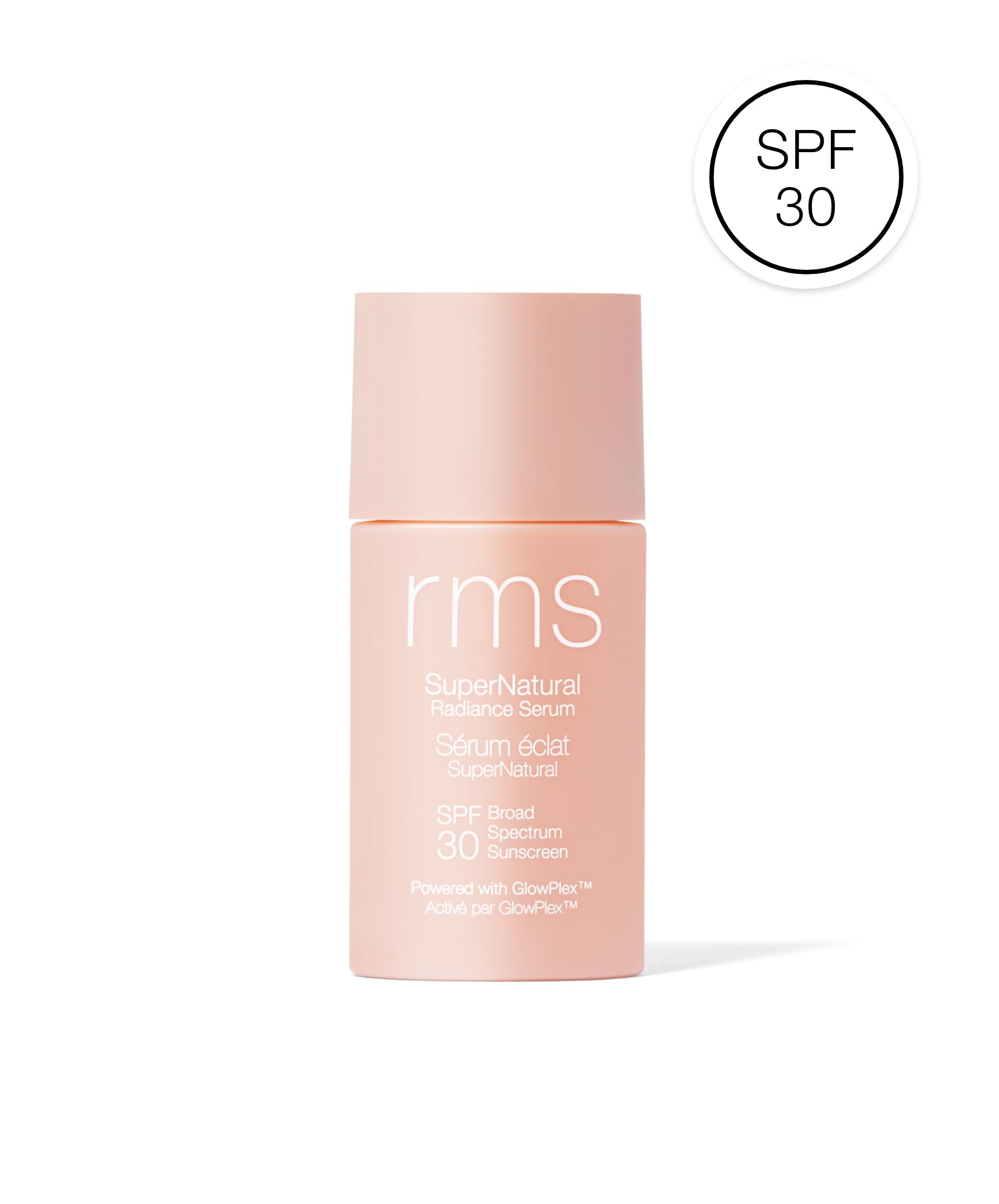 Supernatural Radiance Serum Broad Spectrum SPF 30 Sunscreen Lightweight Daily Mineral Sun Care