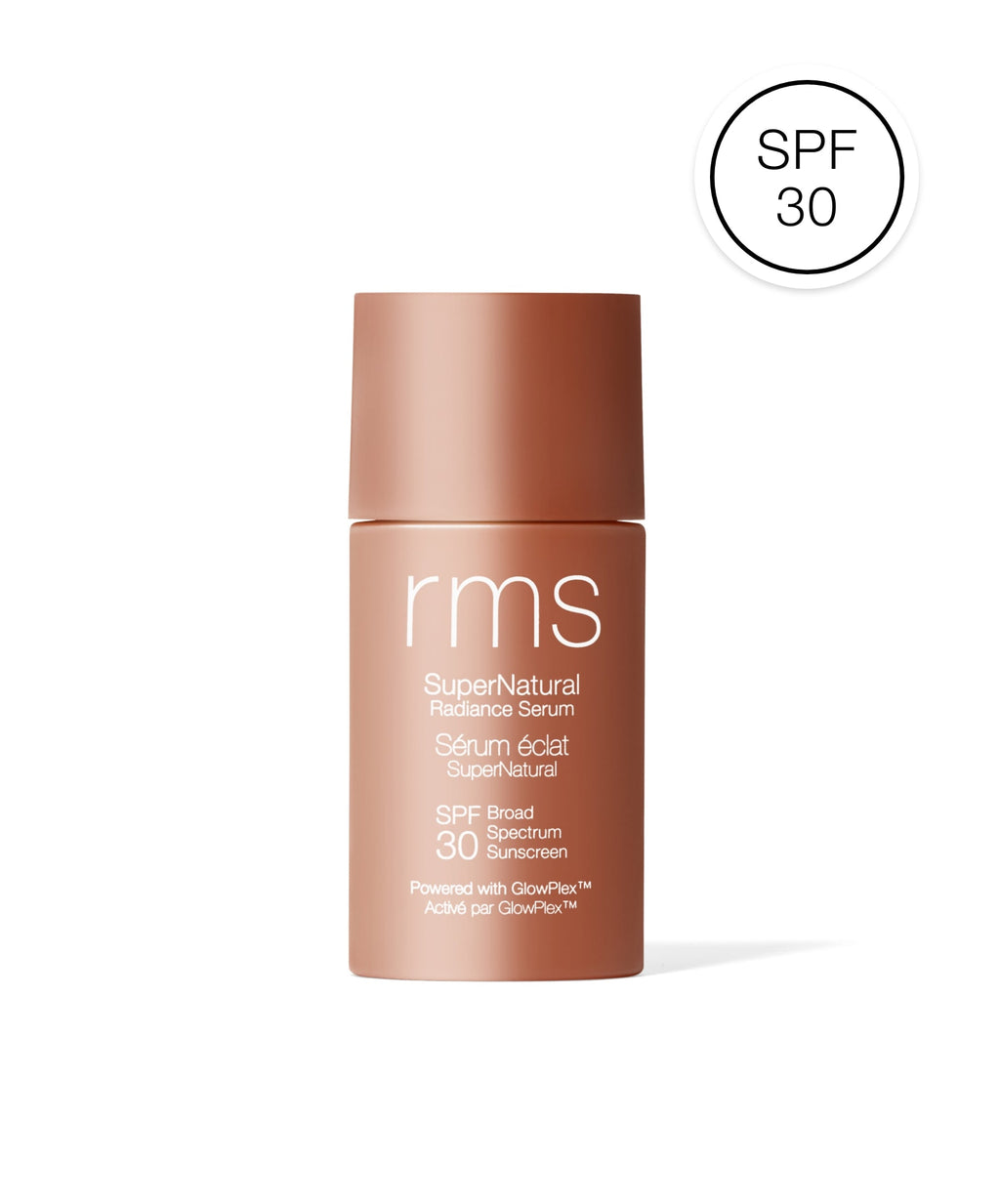 Supernatural Radiance Serum Broad Spectrum SPF 30 Sunscreen Lightweight Daily Mineral Sun Care