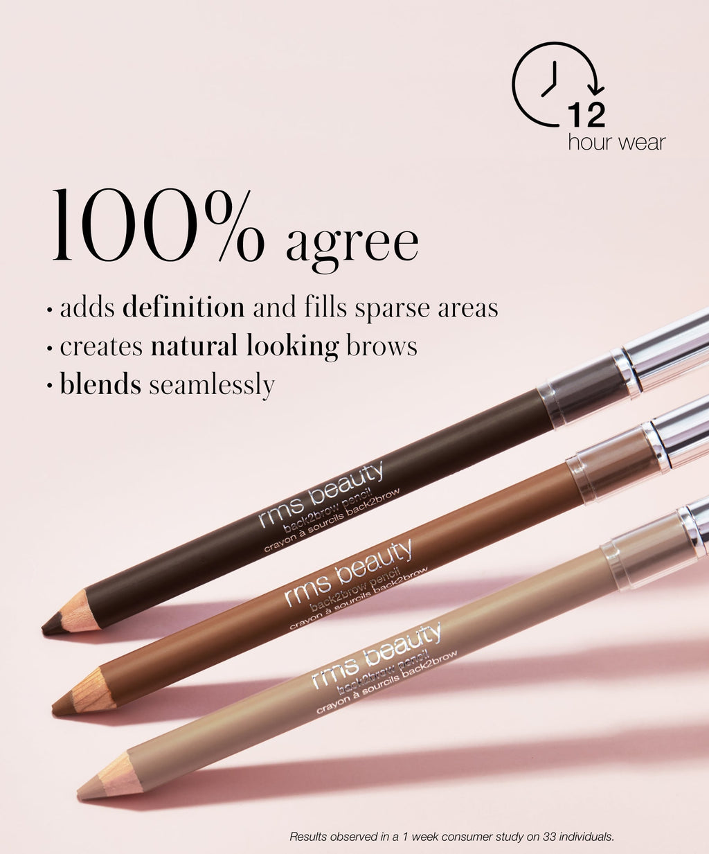 Back2Brow Pencil Natural Looking Brow Color for Daily Definition