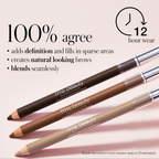 Back2Brow Pencil Natural Looking Brow Color for Daily Definition