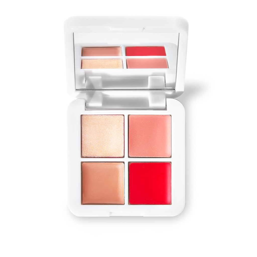 Lip2Cheek Glow Quad Mini Comfortable Lip Color for Everyday Wear