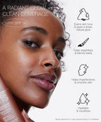 Supernatural Radiance Serum Broad Spectrum SPF 30 Sunscreen Lightweight Daily Mineral Sun Care