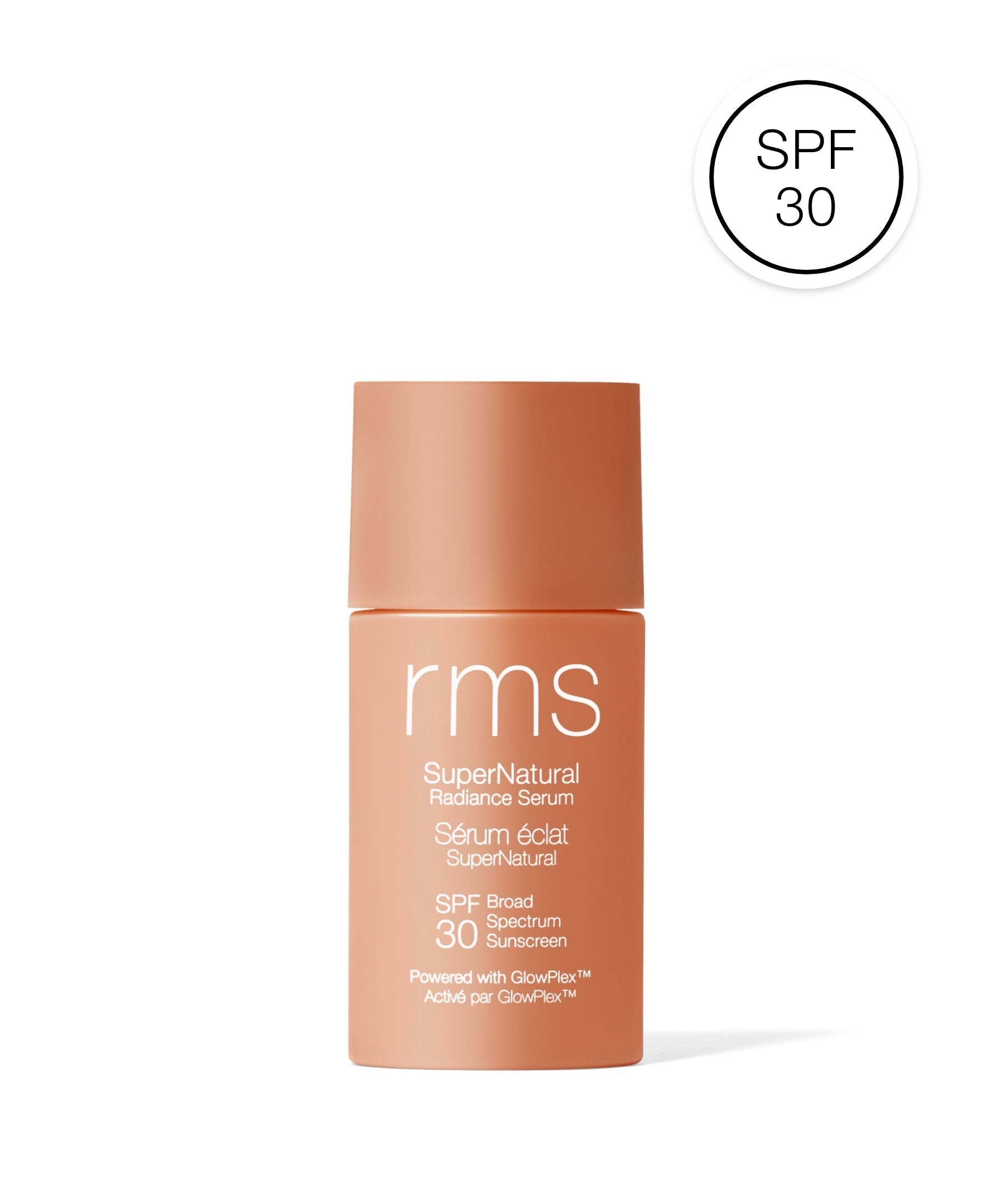 Supernatural Radiance Serum Broad Spectrum SPF 30 Sunscreen Lightweight Daily Mineral Sun Care